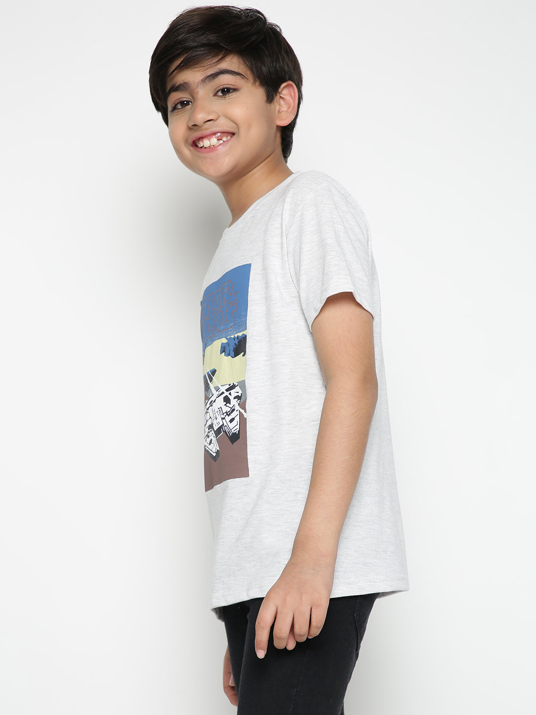 Lil Tomatoes Boys Marvel Cotton T-shirt