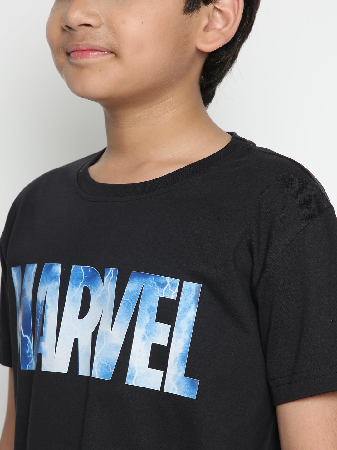 Lil Tomatoes Boys Marvel Cotton T-shirt