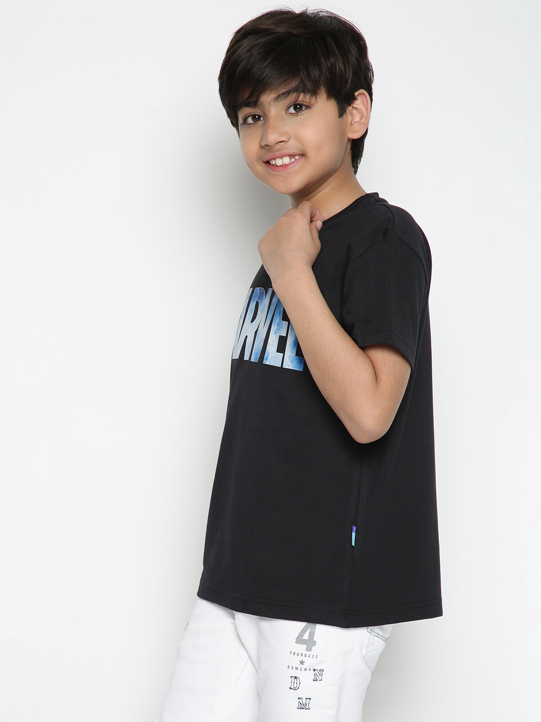 Lil Tomatoes Boys Marvel Cotton T-shirt