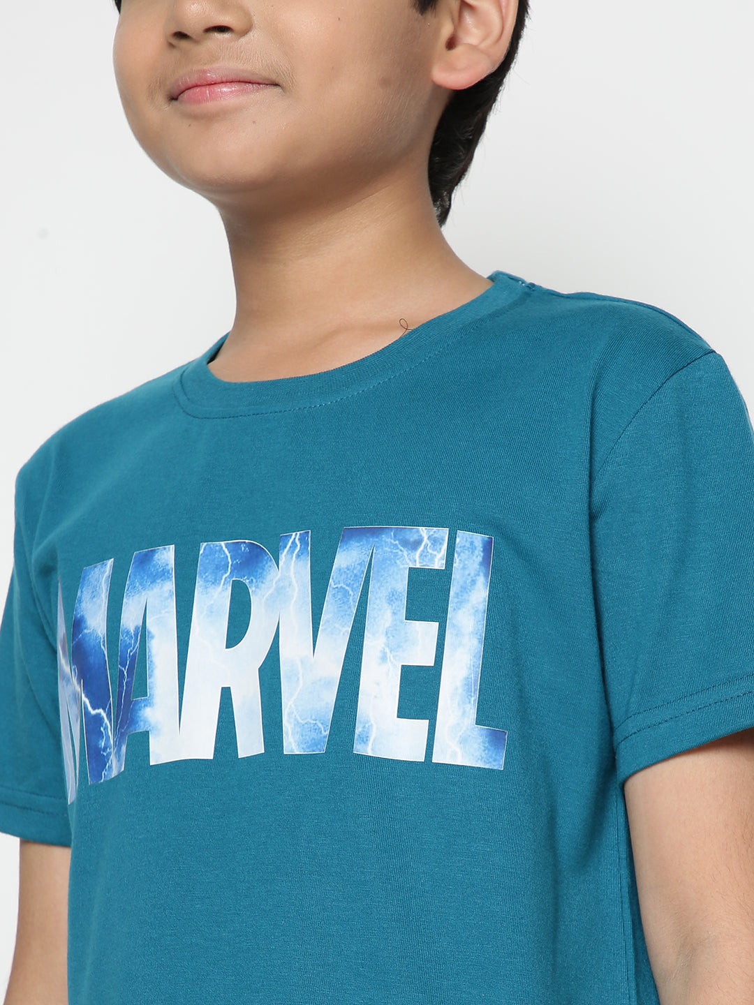 Lil Tomatoes Boys Marvel Cotton T-shirt