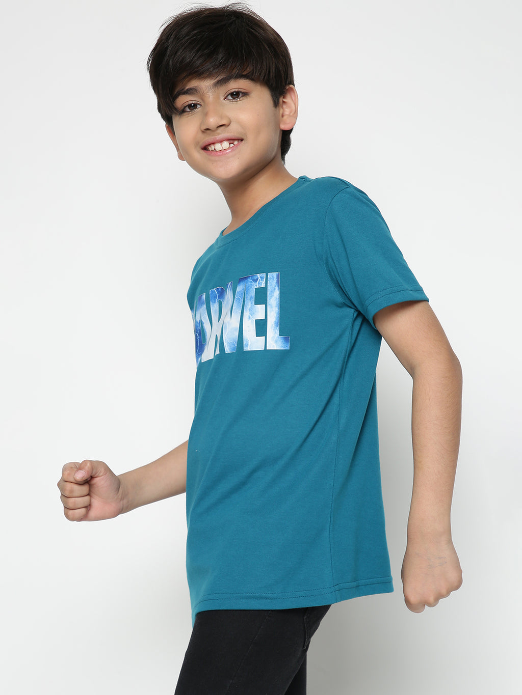Lil Tomatoes Boys Marvel Cotton T-shirt