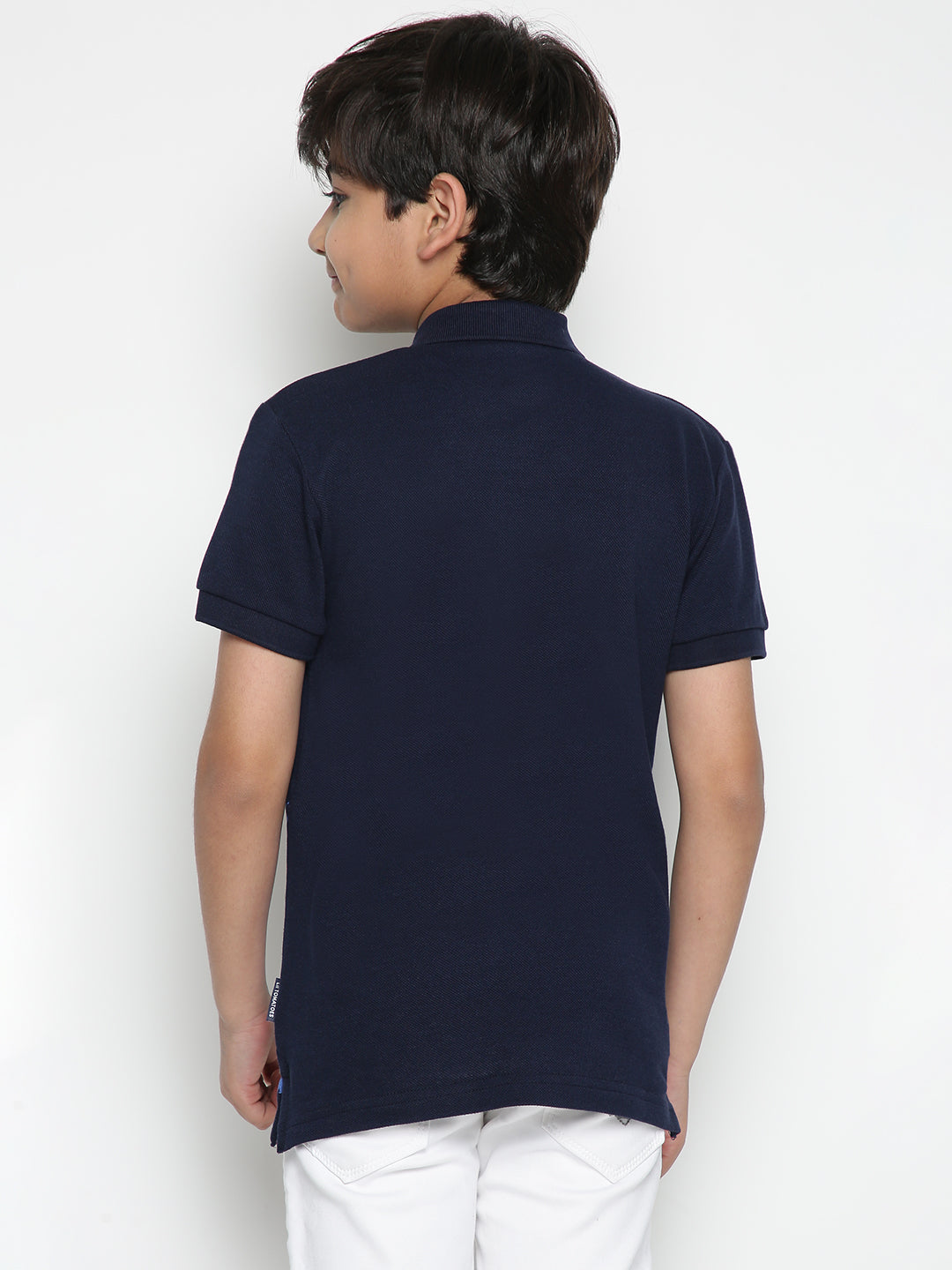 Lil Tomatoes Boys Marvel Cotton Polo T-shirt