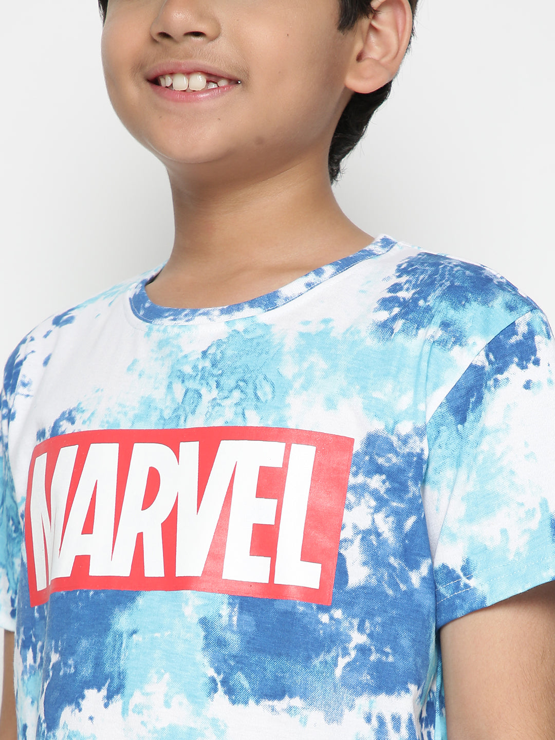 Lil Tomatoes Boys Marvel Cotton T-shirt