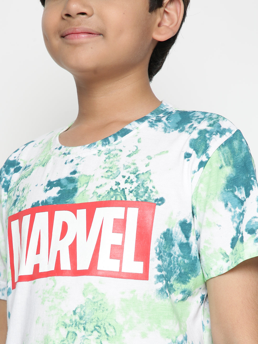 Lil Tomatoes Boys Marvel Cotton T-shirt