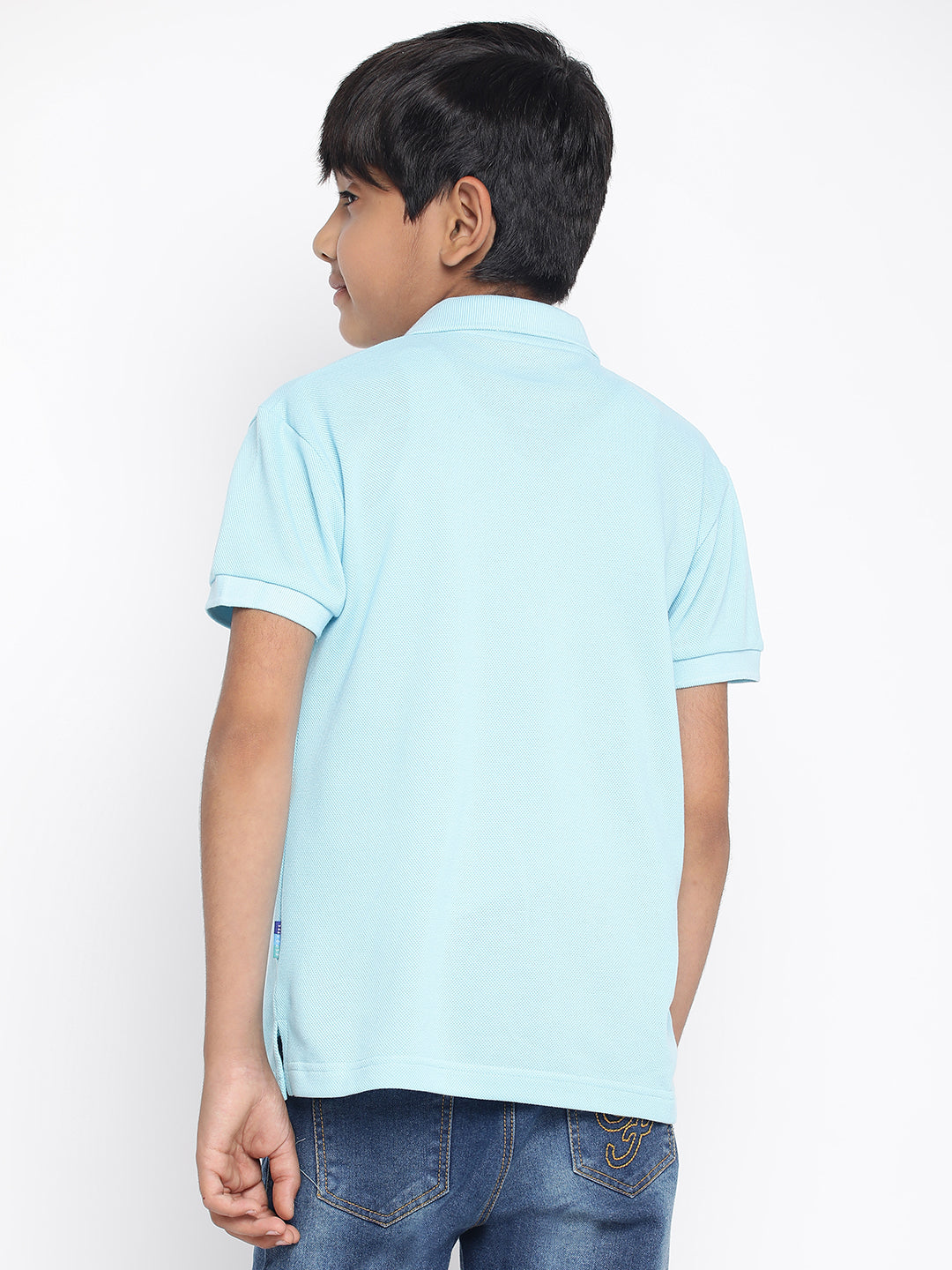 Lil Tomatoes Boys Marvel Cotton Polo T-shirt