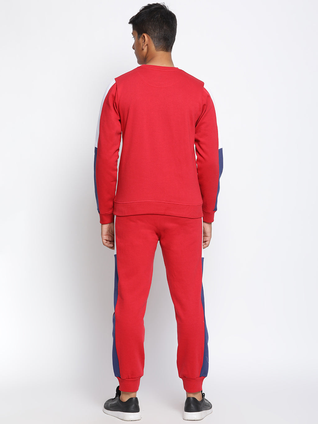 Lil Tomatoes Boys Iron Man Cotton Fleece Track Suit