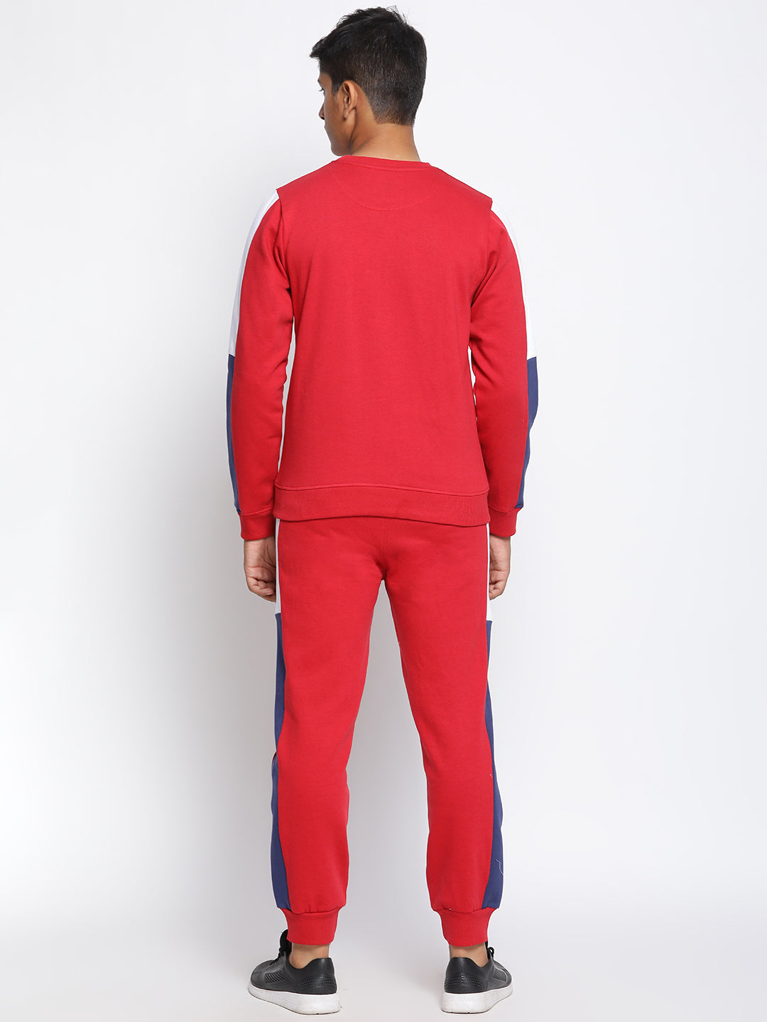 Lil Tomatoes Boys Iron Man Cotton Fleece Track Suit
